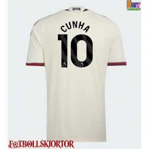 Manchester United Matheus Cunha #10 Tredjetröja 2026-27 Kortärmad